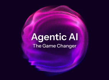 Agentic AI technology completing business tasks automatically in 2025.