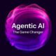 Agentic AI technology completing business tasks automatically in 2025.