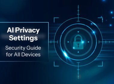 AI privacy settings showcasing the importance and it's impact.