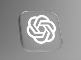ChatGPT 5.5 showing it's 3D logo to entice it's upcoming release of it's latest model.