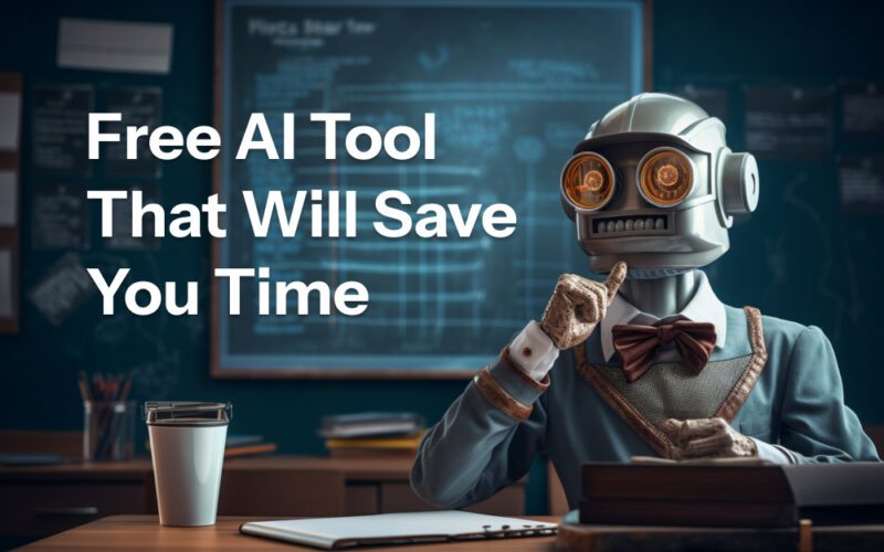 Free AI productivity tools that shows a result of saving much time.