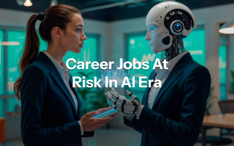 Customer service representatives and other high-risk AI jobs visualization with 2.86 million workers data.