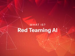 Illustration of AI red-teaming with security experts testing an artificial intelligence system for vulnerabilities, inspired by NIST report.